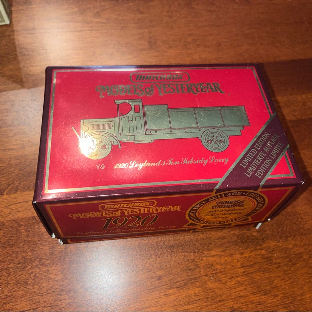 Matchbox Models of Yesteryear 1920 Limited Edition
